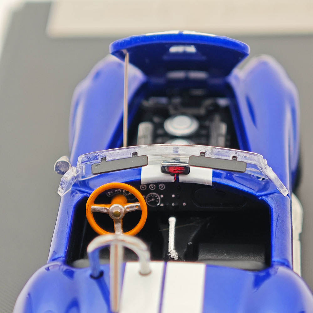 1/64 Fine Works Ford SHELBY COBRA 427S/C Blue Limit 999 pièces Modèles moulés sous pression