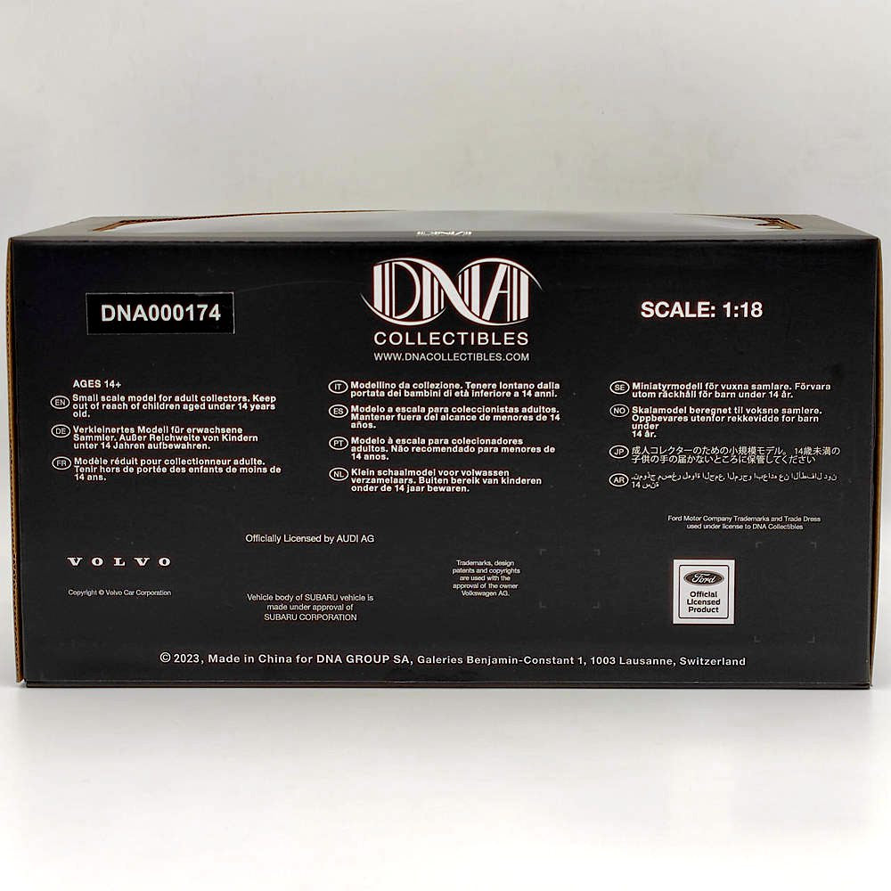 DNA Collectibles 1/18 Volvo 164 E 1972 DNA000174 Resin Model Car Limited Blue Toys Gift
