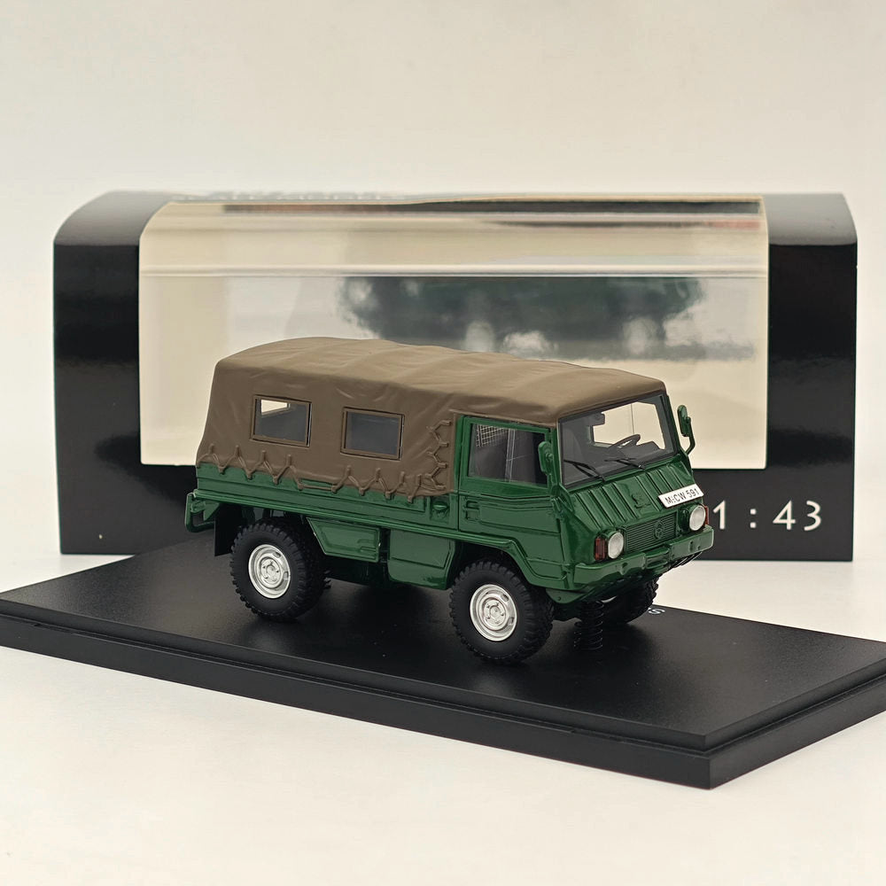 NEO 1/43 Steyr-Puch Pinzgauer 710M Green Resin Models Car Colllection