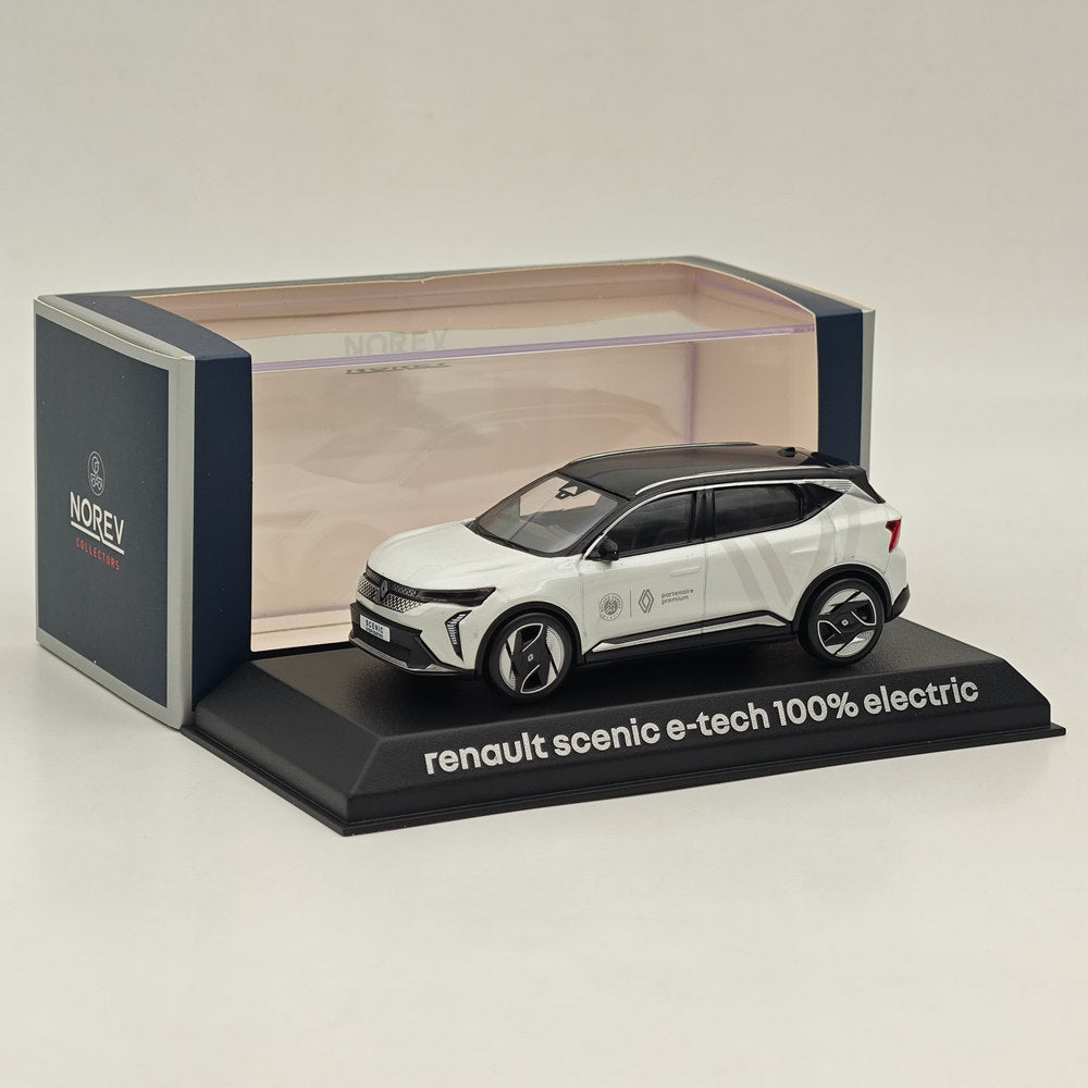 Modèle moulé sous pression premium Norev Renault Scenic E-Tech 100 % électrique Partenaire 1/43