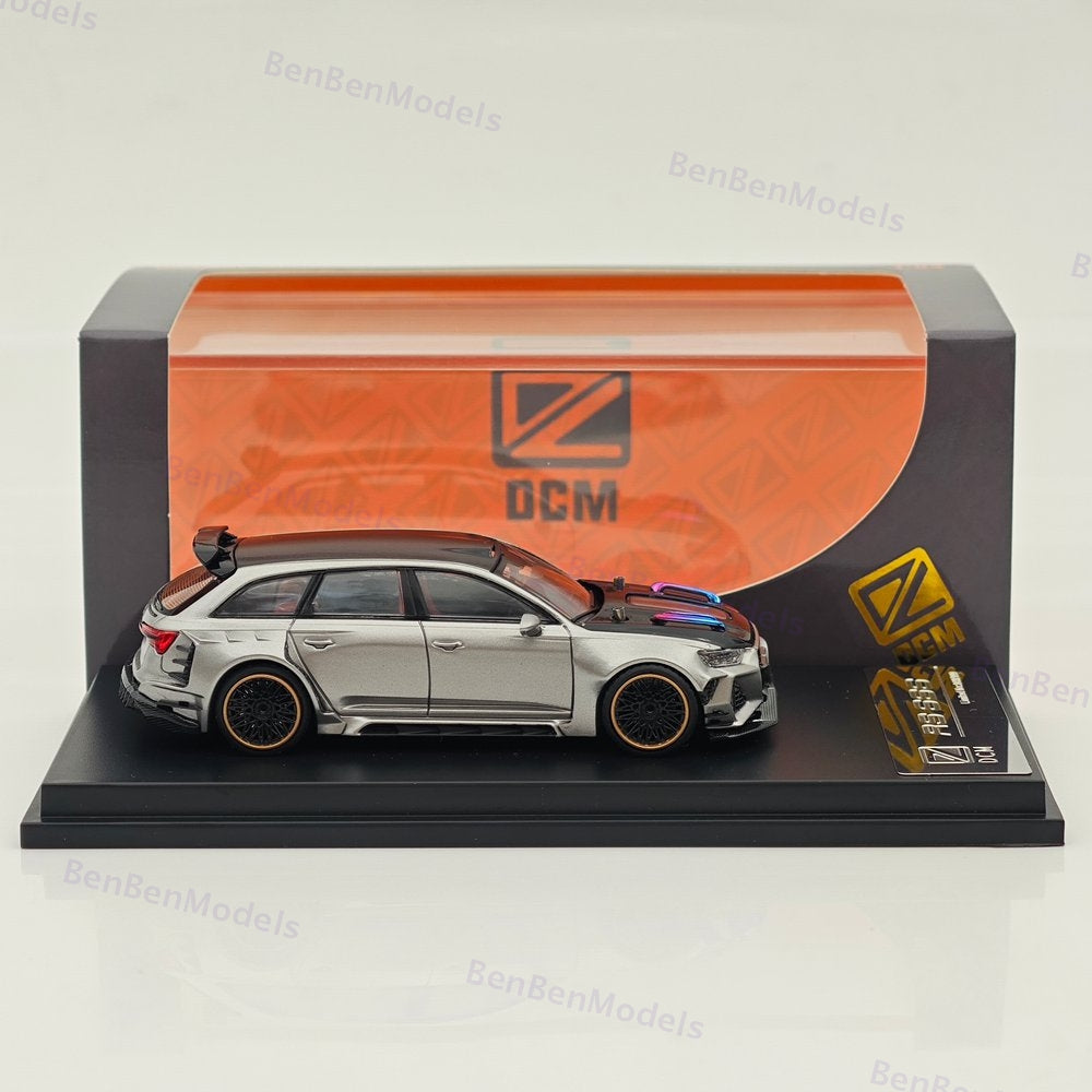 DCM 1:64 RS6 2NCS Wagon Widebody Kit Sports Model Diecast Metal Car