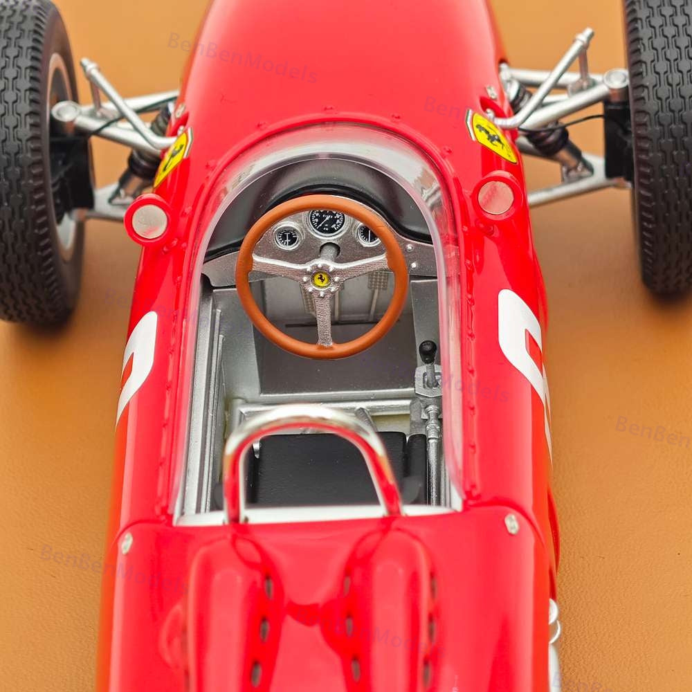 Tecno 1/18 Ferrari 156 F1 1962 Monza GP Driver Mairesse #8 TM18-308C Ltd 105 Pcs