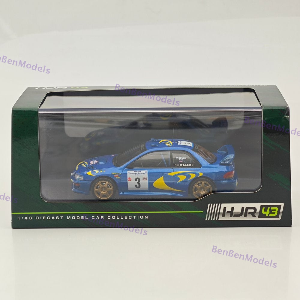 Hobby Japan HJR43 1/43 Subaru Impreza WRC RAC RALLY #3/#4/#5#6 Diecast Model