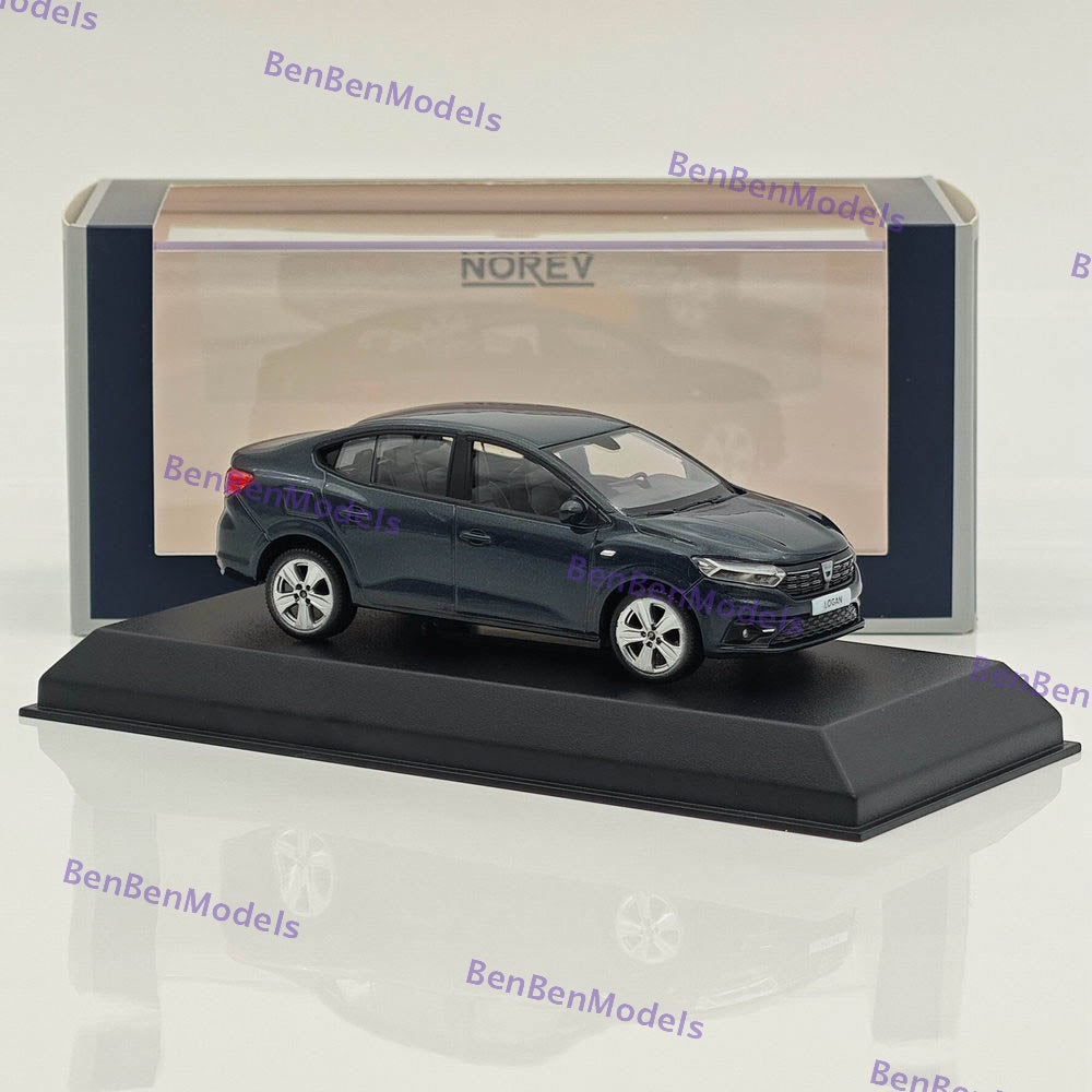 1:43 Norev Dacia Logan Comet Grey Diecast Model Cars Limited Collection 2021