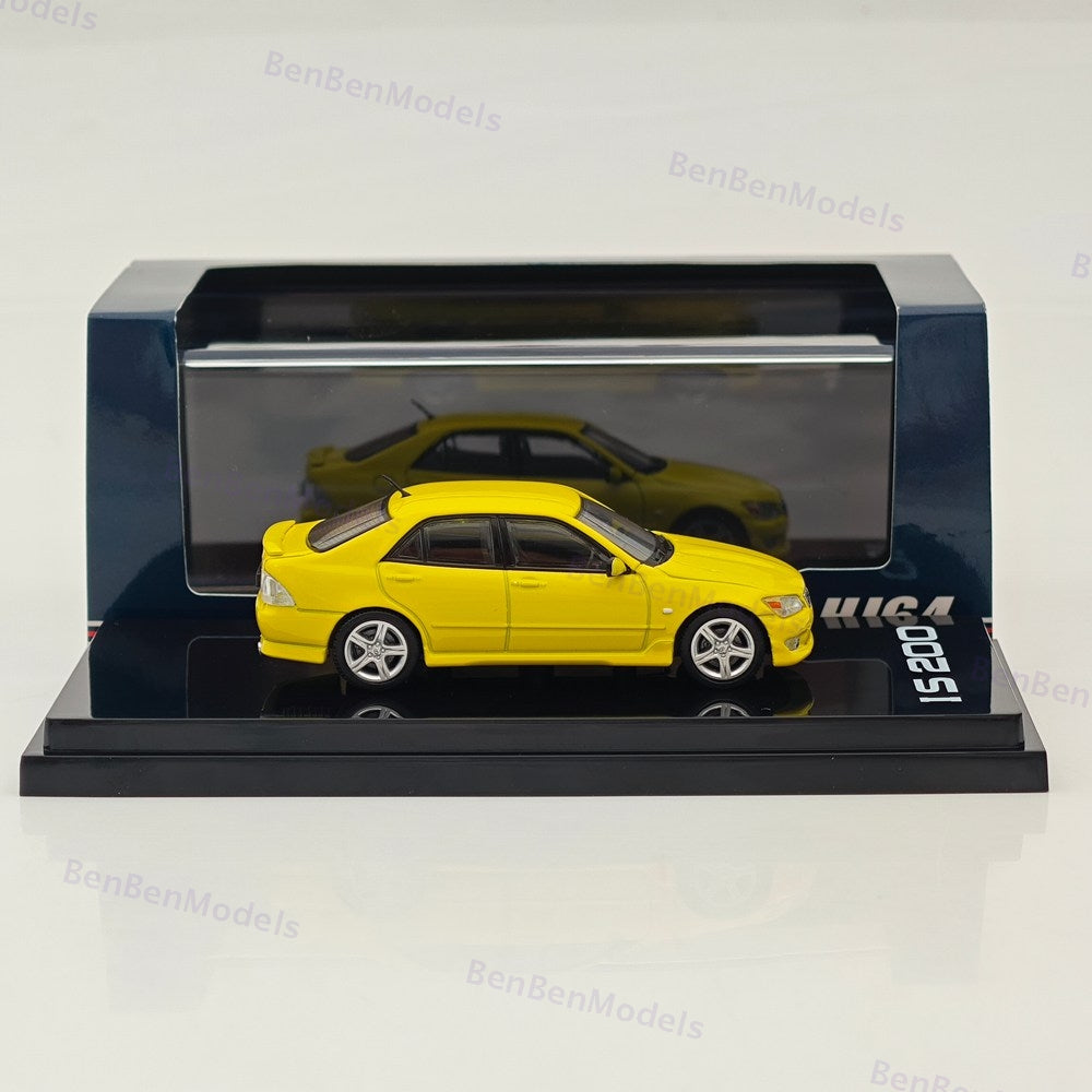 LEXUS IS 200(E10) 1999 Diecast Model Car Limited Collection Hobby Japan 1/64
