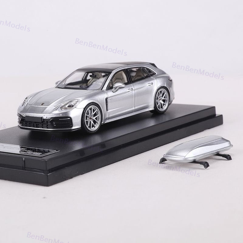 Rhino Model RM 1:64 Porsche Panamera Sport Turismo Diecast Car Model Collectible Gifts