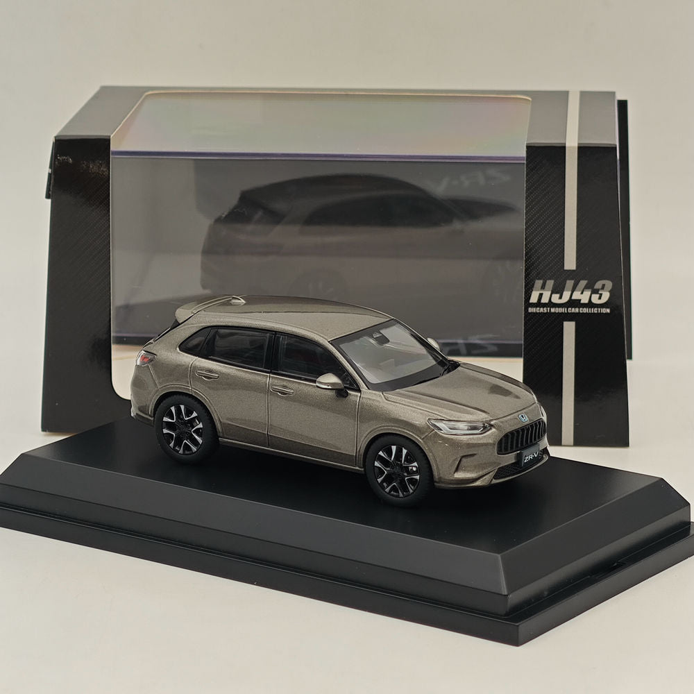 Modèle réduit moulé sous pression Honda ZR-V e:HEV Platinum Grey (M) HJ431005GM, Hobby Japan, 1/43
