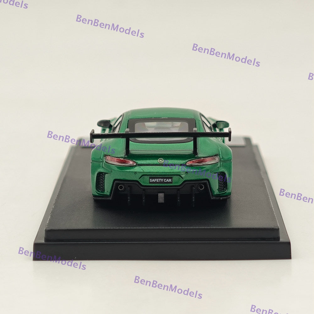 1:64 Rhino Model RM Mercedes AMG GTS Widebody Racing Sports Model Diecast Green