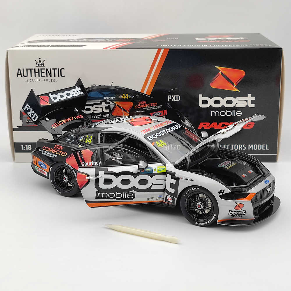 1/18 Authentic Boost Mobile Racing #44 Ford Mustang GT 2020 James Courtney's Toys Car Gift