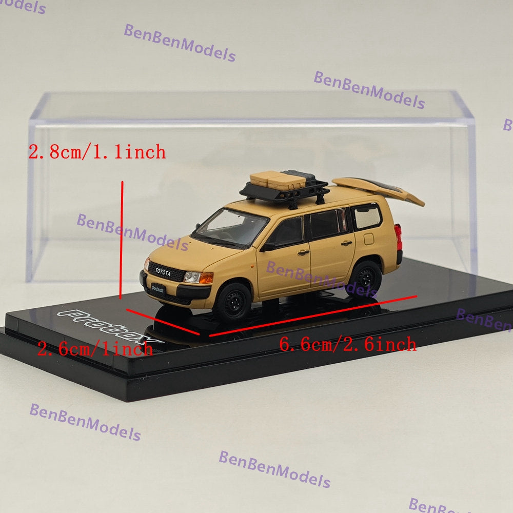 1/64 Hobby Japan Toyota PROBOX CUSTOMIZED VER Matte Beige HJ643062BG Models Car