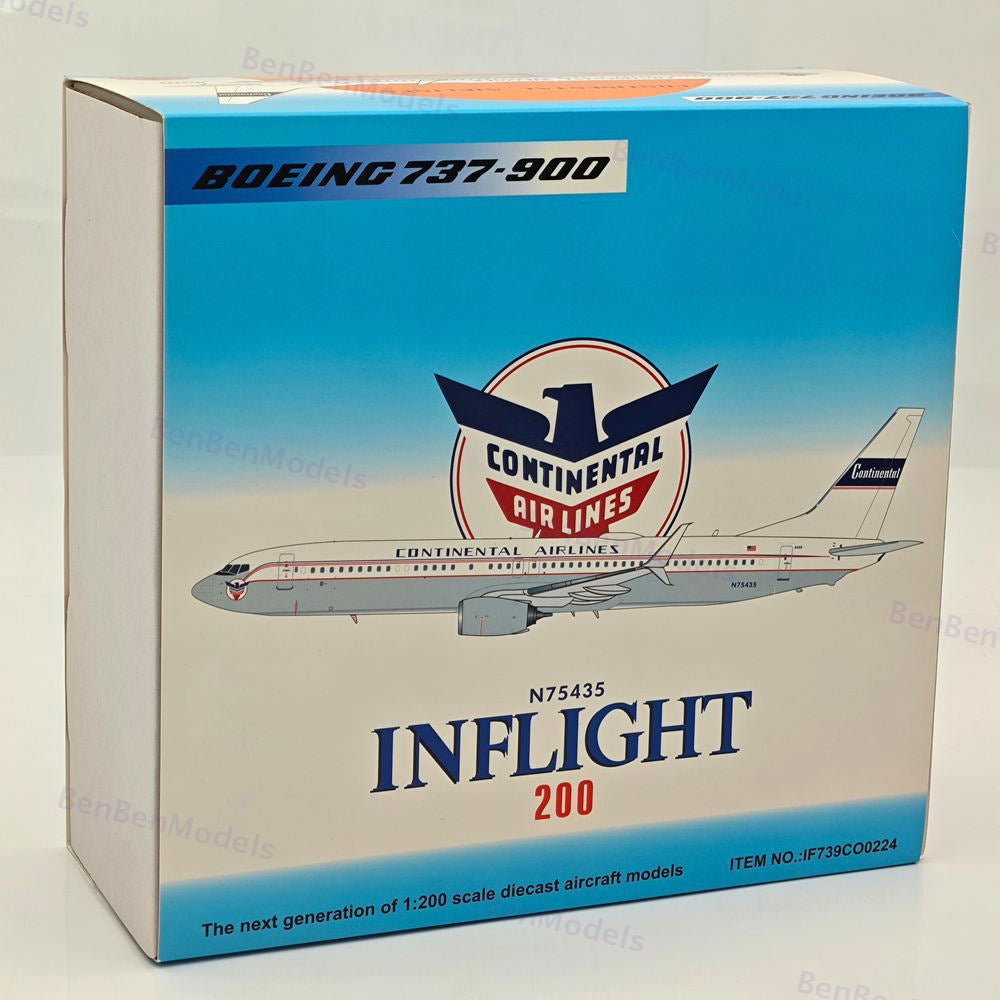 Continental Airlines 737-900 / N75435 / IF739CO0224 / 1:200 /INFLIGHT 200