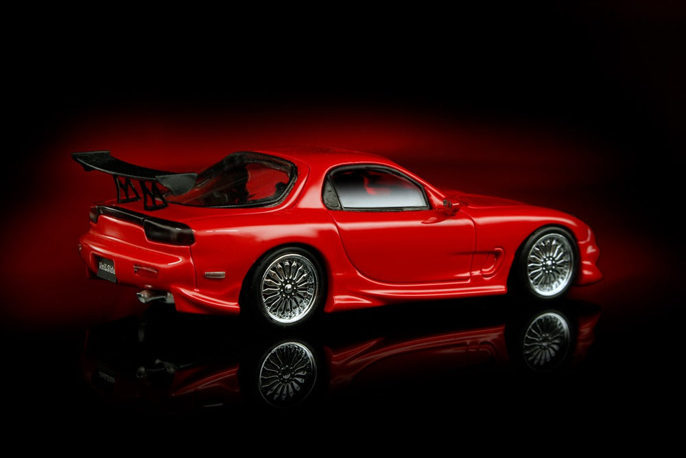 Mortal 1:64 Mazda RX7 Veilside Miniature Hobby Diecast Jouets Modèles de Voiture Collection Cadeaux