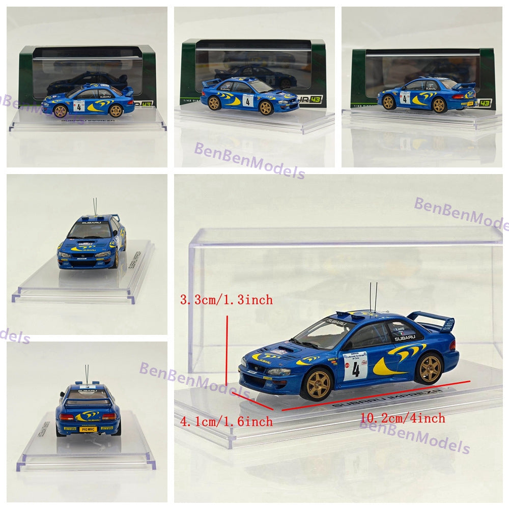 Hobby Japan HJR43 1/43 Subaru Impreza WRC RAC RALLY #3/#4/#5#6 Diecast Model