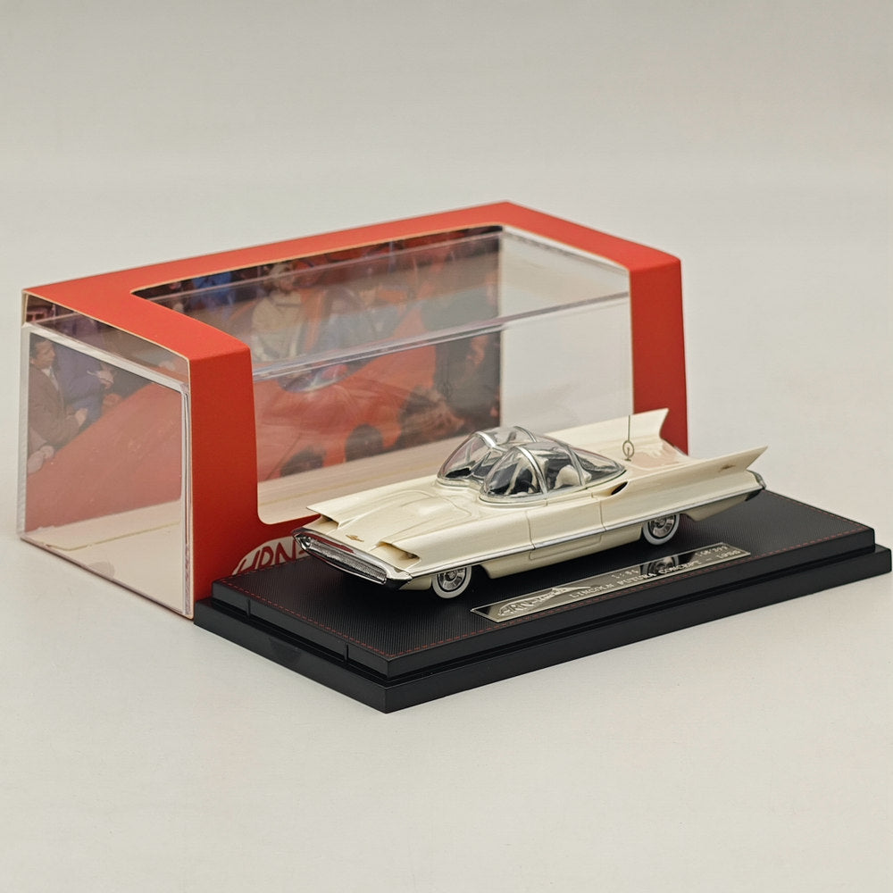 1/64 HRN Model 1955 FUTURA CONCEPT Minichamps White Diecast Models Car