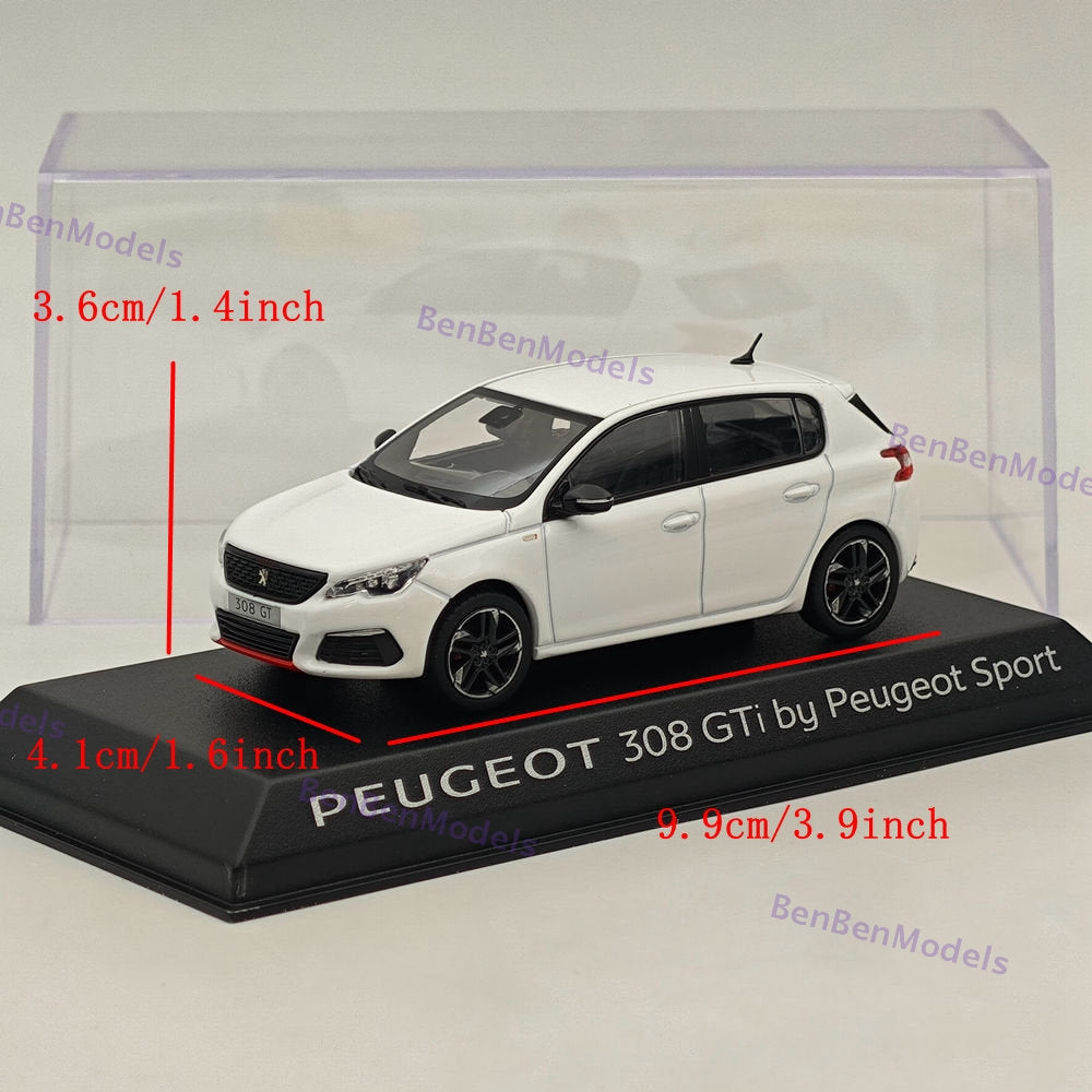 1/43 Norev 308 GTi SPORT VERSIO White Diecast Model Car Collection
