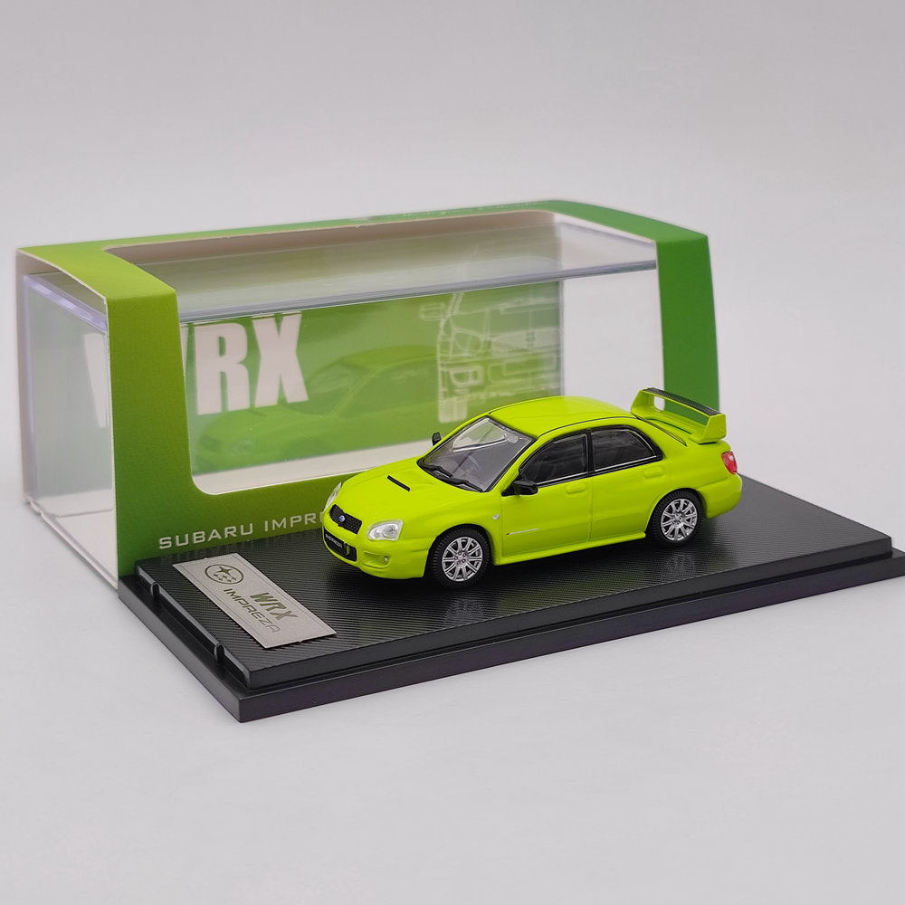 1:64 Subaru Impreza WRX STI 2006 Diecast Toys Car Models Miniature Vehicle Hobby Collectible Gifts