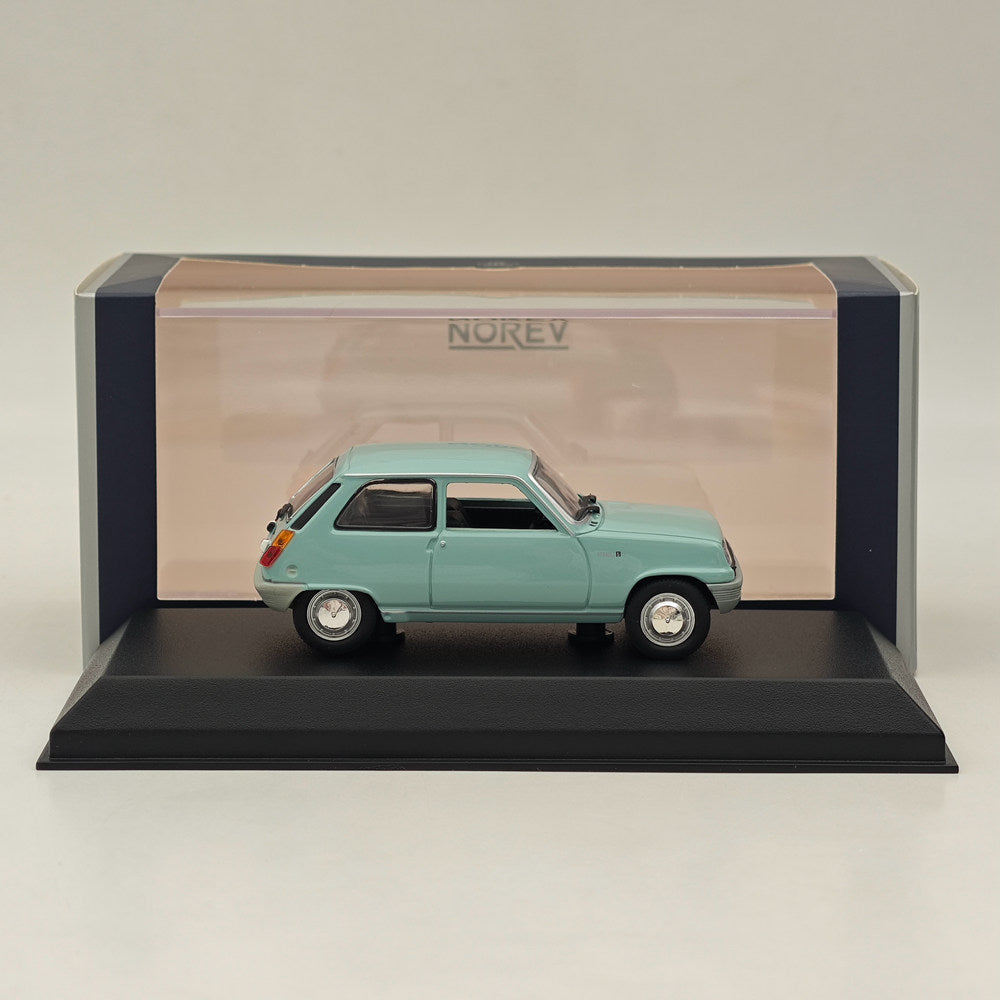 Norev 1/43 Renault 5 TL 1972 Clear Blue Diecast Model Cars Limited Collection
