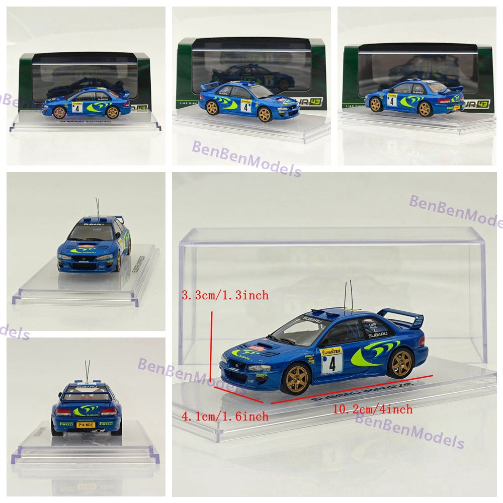 Hobby Japan HJR43 1/43 Subaru Impreza WRC RAC RALLY #3/#4/#5#6 Diecast Model