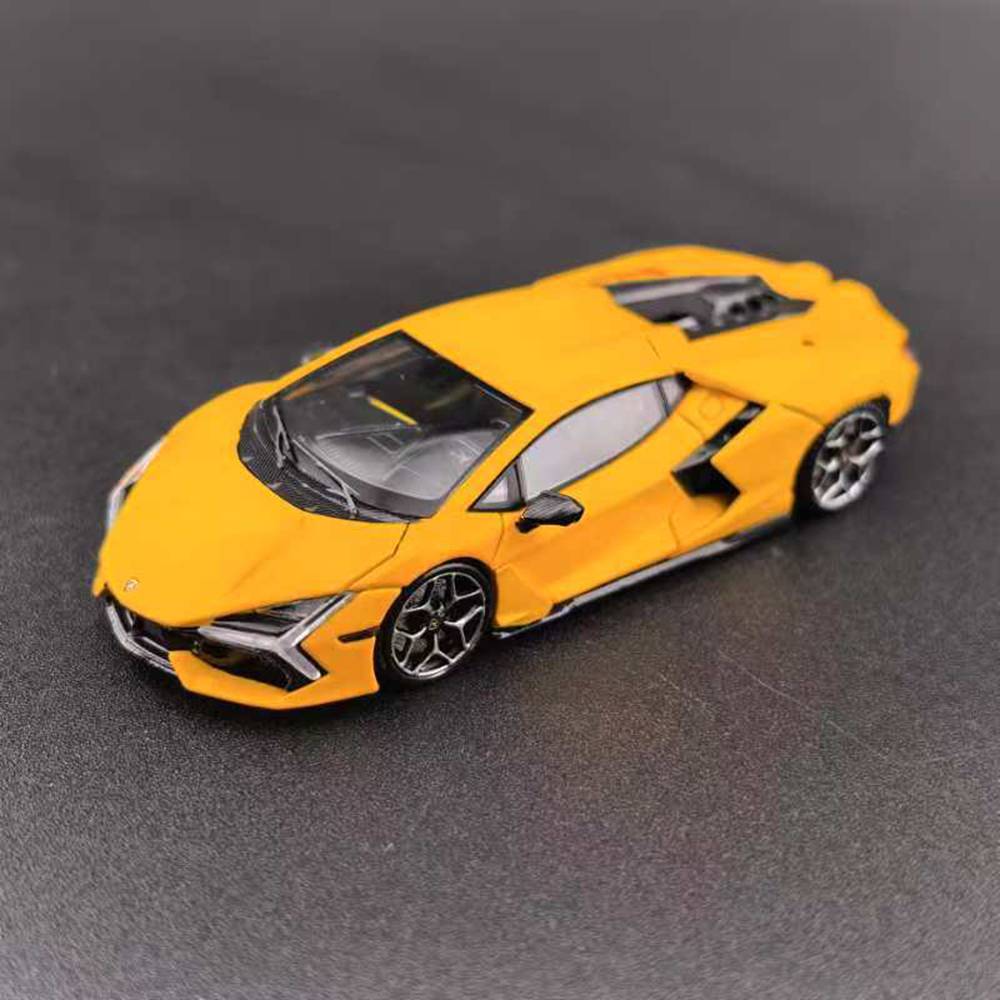 MJ 1:64 for Lamborghini Revuelto HPEV Miniature Diecast Toys Car Models Collection Gifts
