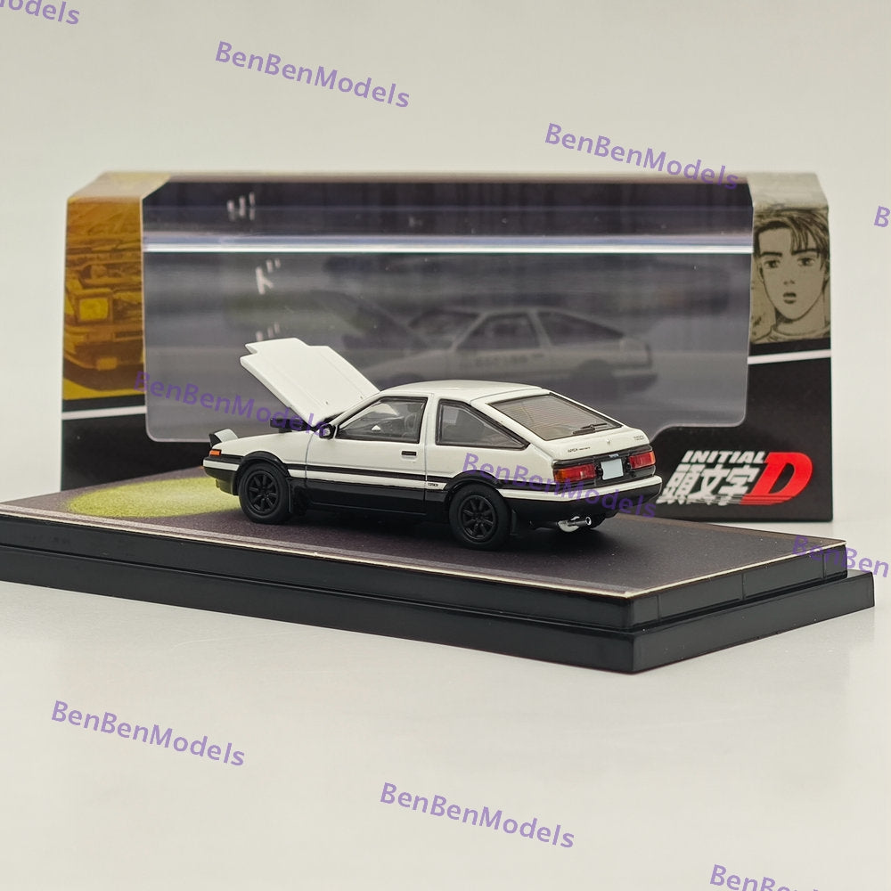 1/64 Toyota SPRINTER TRUENO (AE86) INITIAL D HJ641052DA Diecast Hobby Japan