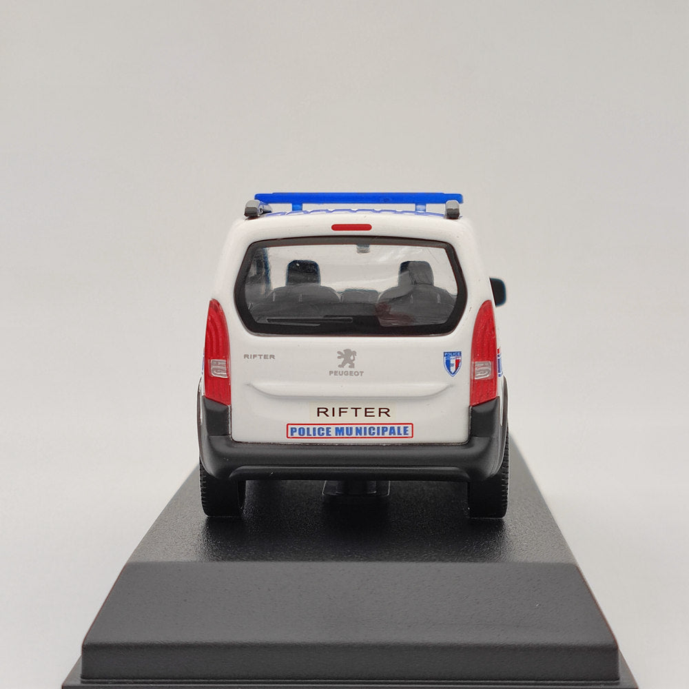 1/43 Norev Peugeot Rifter 2019 Police Municipale Diecast Models Car Collection Toys Gift