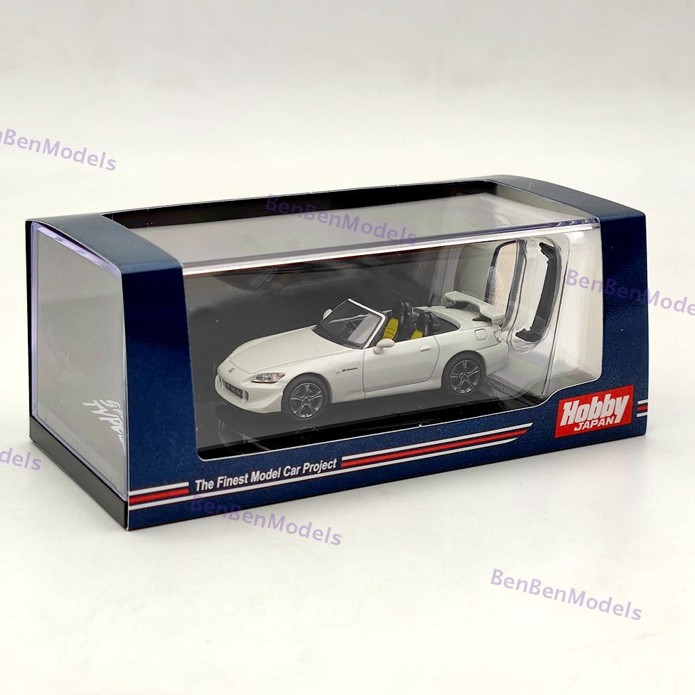 Hobby Japan 1/64 Honda S2000 Type S (AP2) Platinum White