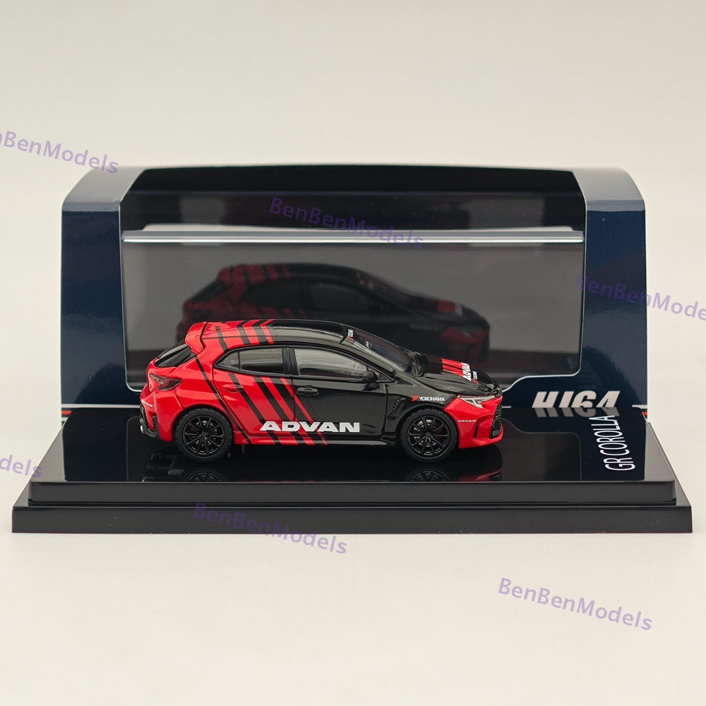 1:64 Hobby Japan Toyota GR COROLLA RZ Yokohama Advan Color Diecast HJ641067AV