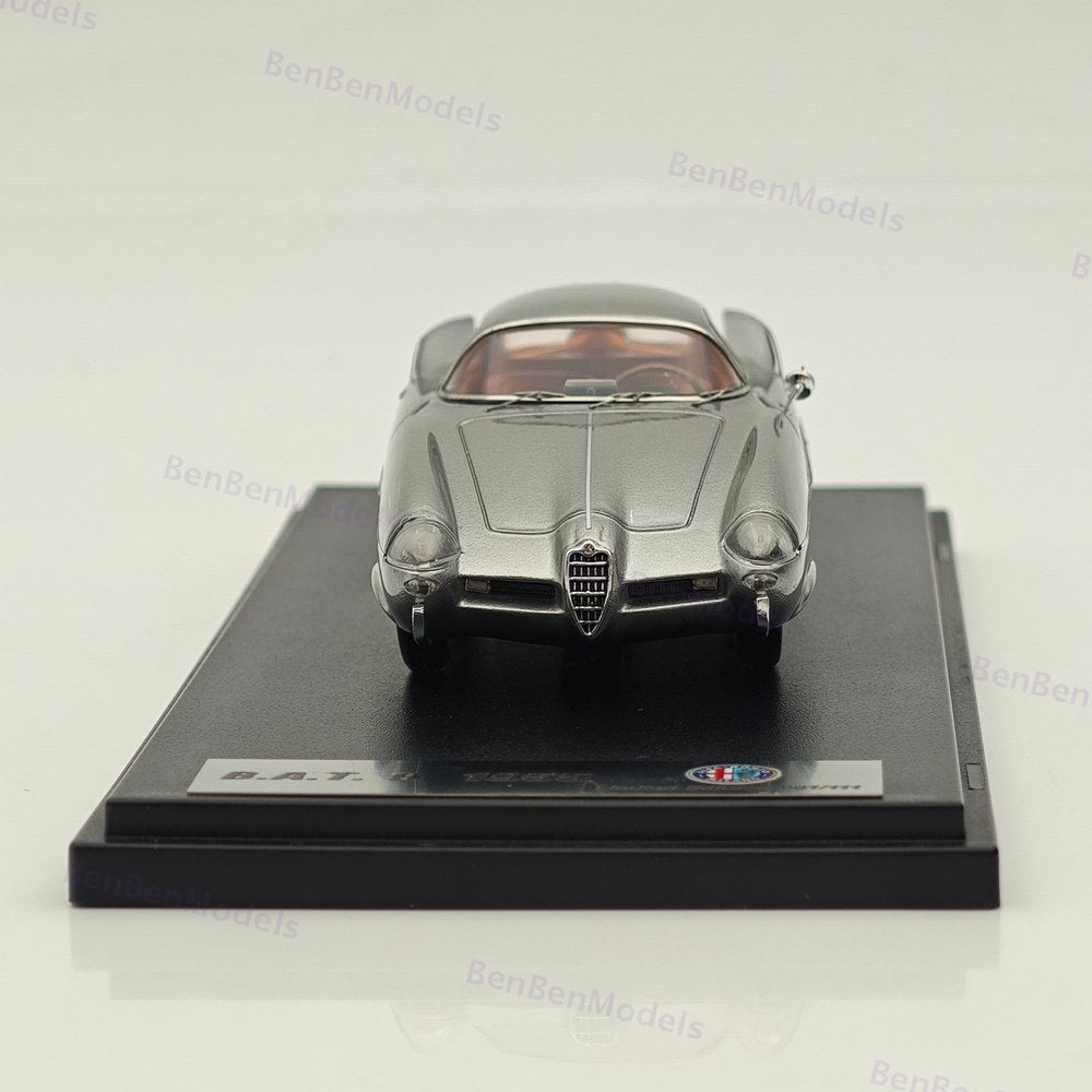 PMC 1/43 Alfa Romeo B.A.T. 9 1955 Silver Resin Model Car Limited Edittion 111