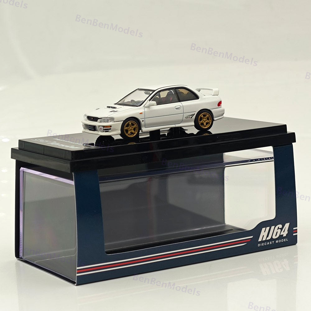 SUBARU Impreza PURE SPORTS COUPE WRX type R STi Version (GC8) Hobby Japan 1/64
