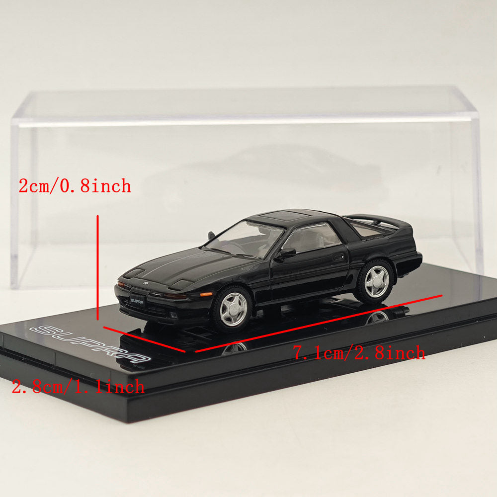 1/64 Hobby Japan Toyota SUPRA A70 2.5GT TWIN TURBO with Sunroof Parts Black