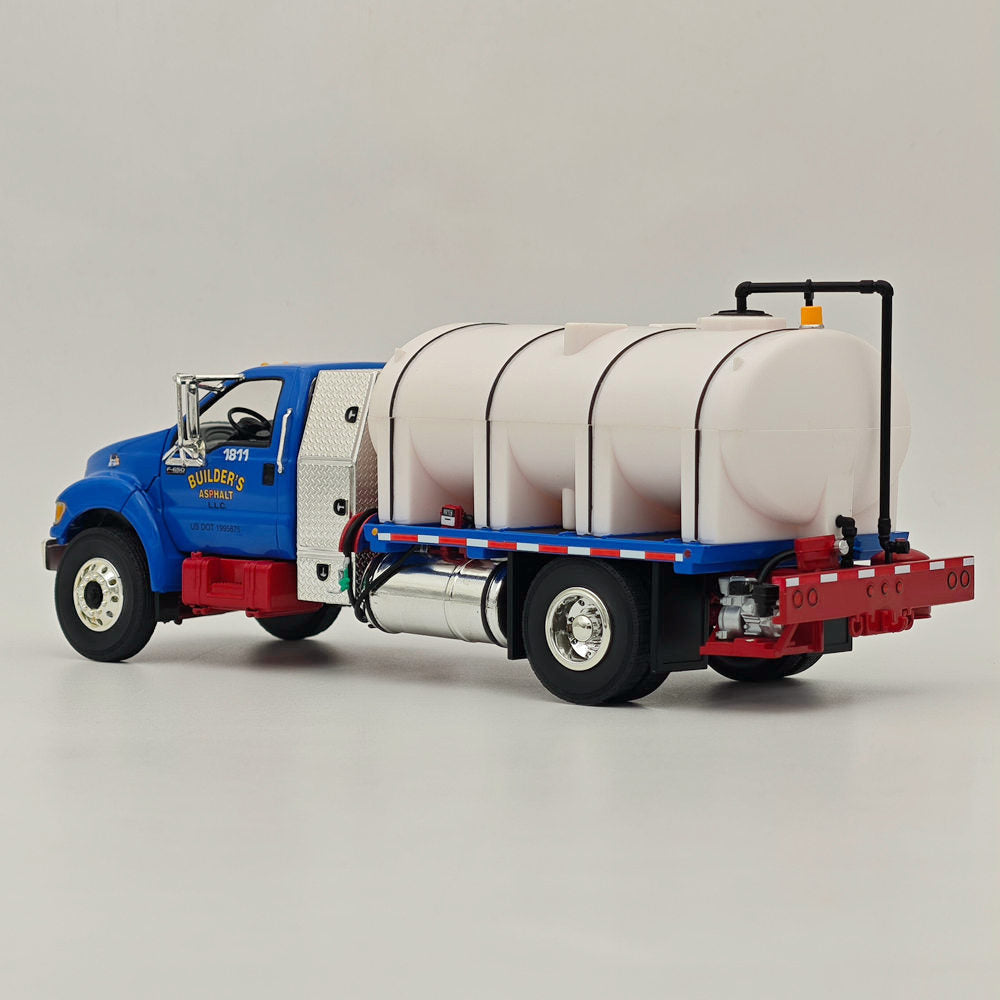 1/34 FIRST GEAR FORD F-650 WATER TANK TRUCK Blue #4155 DIECAST Model Collection