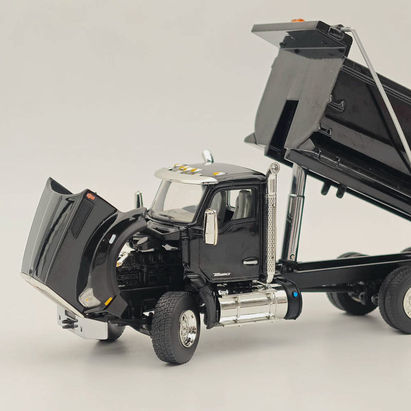 FIRST GEAR 1/50 Kenworth T880 Dump Truck Black 50-3468 DIECAST Model Truct Collection