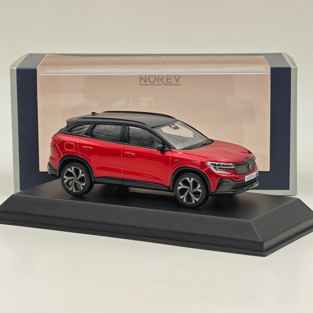1/43 Norev Renault Austral Esprit Alpine Flame Rouge/Noir Métallisé Moulé sous pression 2022