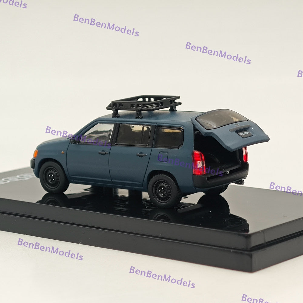 1/64 Hobby Japan Toyota PROBOX CUSTOMIZED VER Matte Blue HJ643062BL Models Car