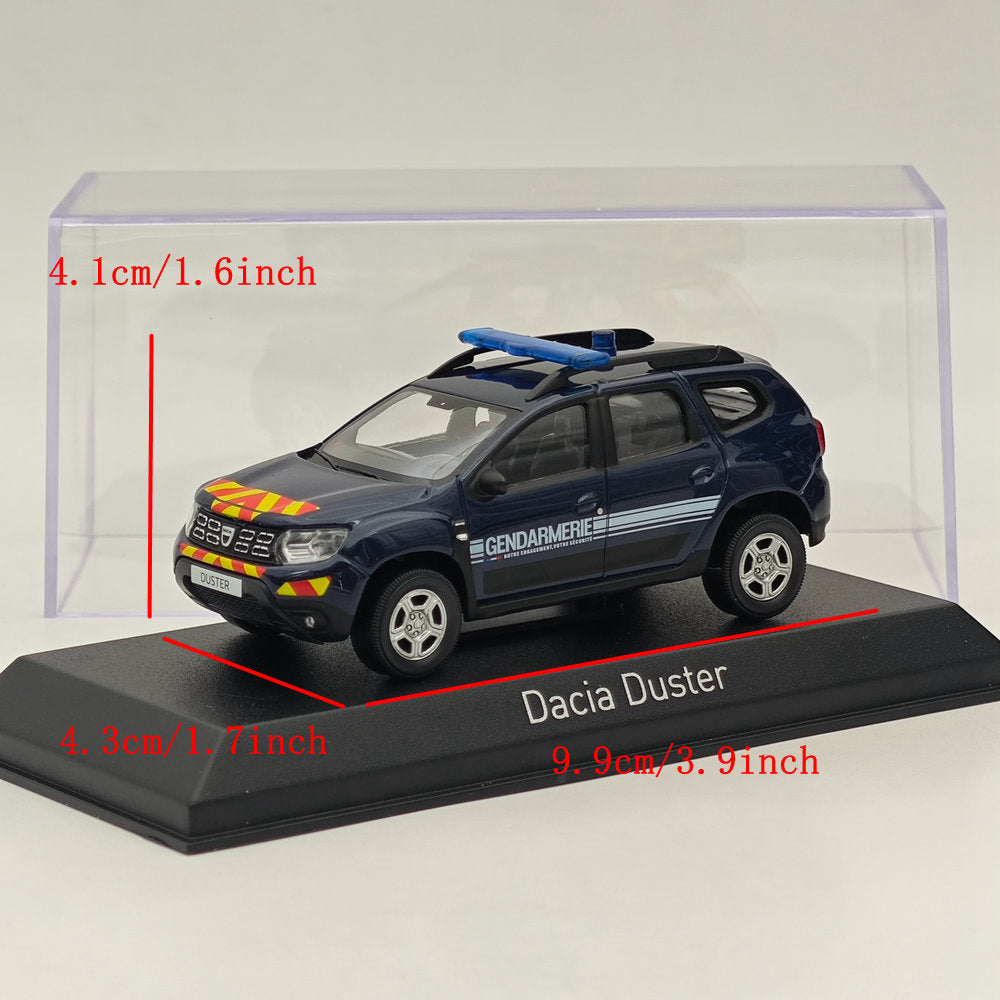 1/43 Norev Duster Gendamerie 2020 Diecast Models Car Collection Blue