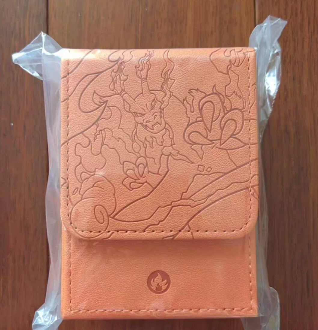 Boîte de rangement pour cartes Pokémon S-Épée et Bouclier chinois Dracaufeu, nouveau