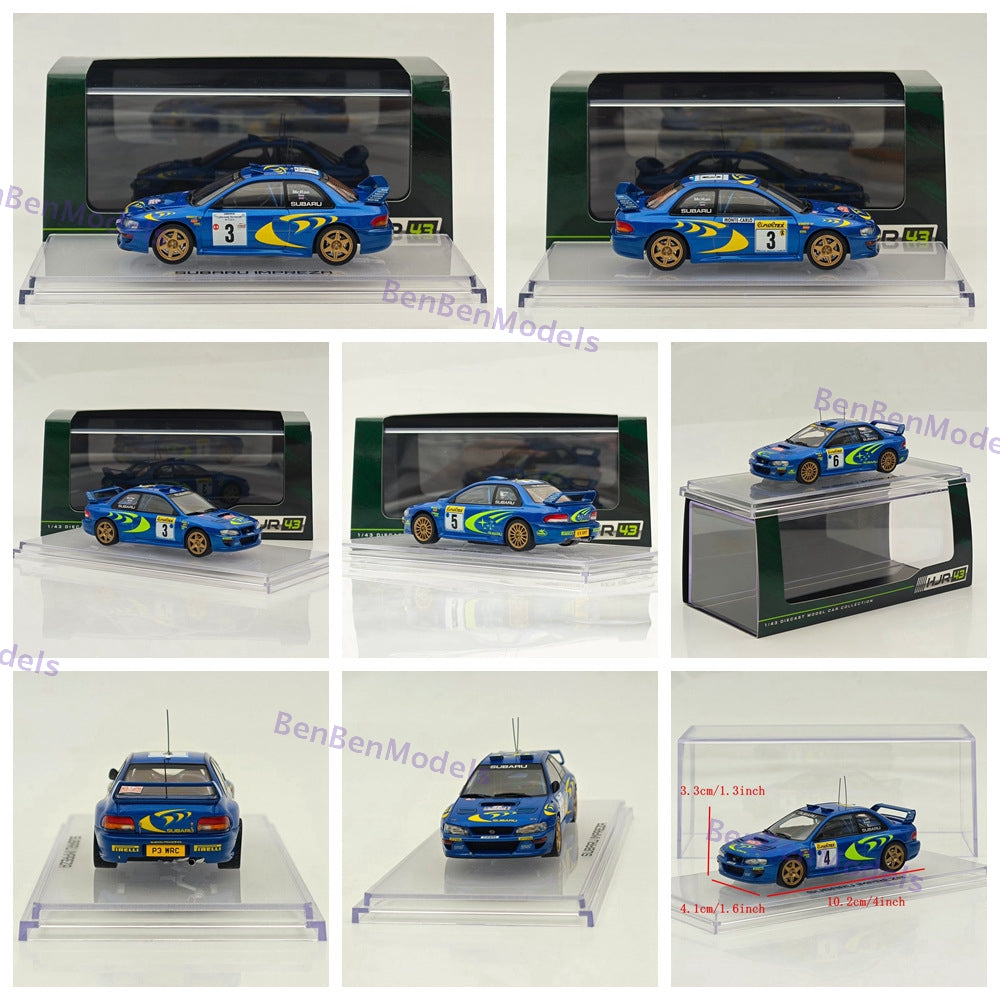 Hobby Japan HJR43 1/43 Subaru Impreza WRC 1997/1998/1999 RAC RALLY