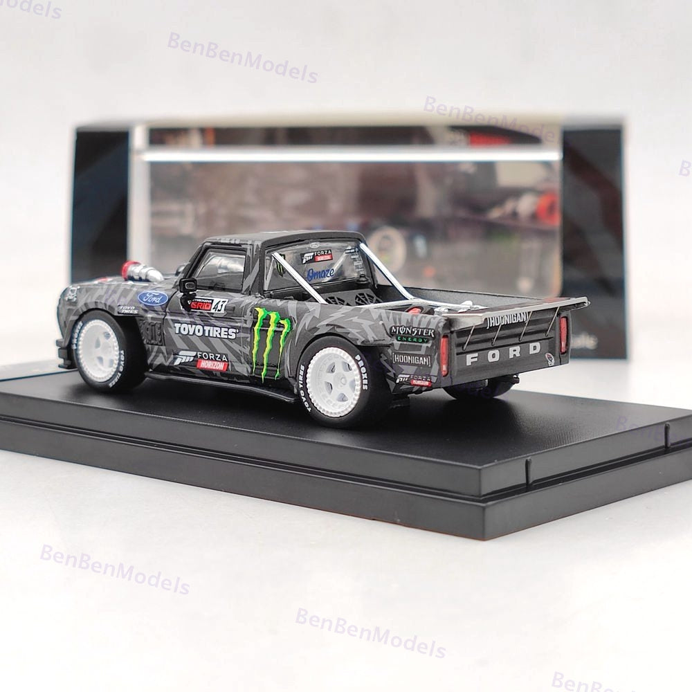 1:64 SW Ford Hoonitruck Ken block 1977 F-150 Pick Up Diecast Model Car Limited