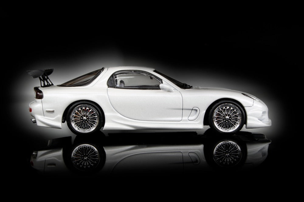 Mortal 1:64 Mazda RX7 Veilside Miniature Hobby Diecast Jouets Modèles de Voiture Collection Cadeaux