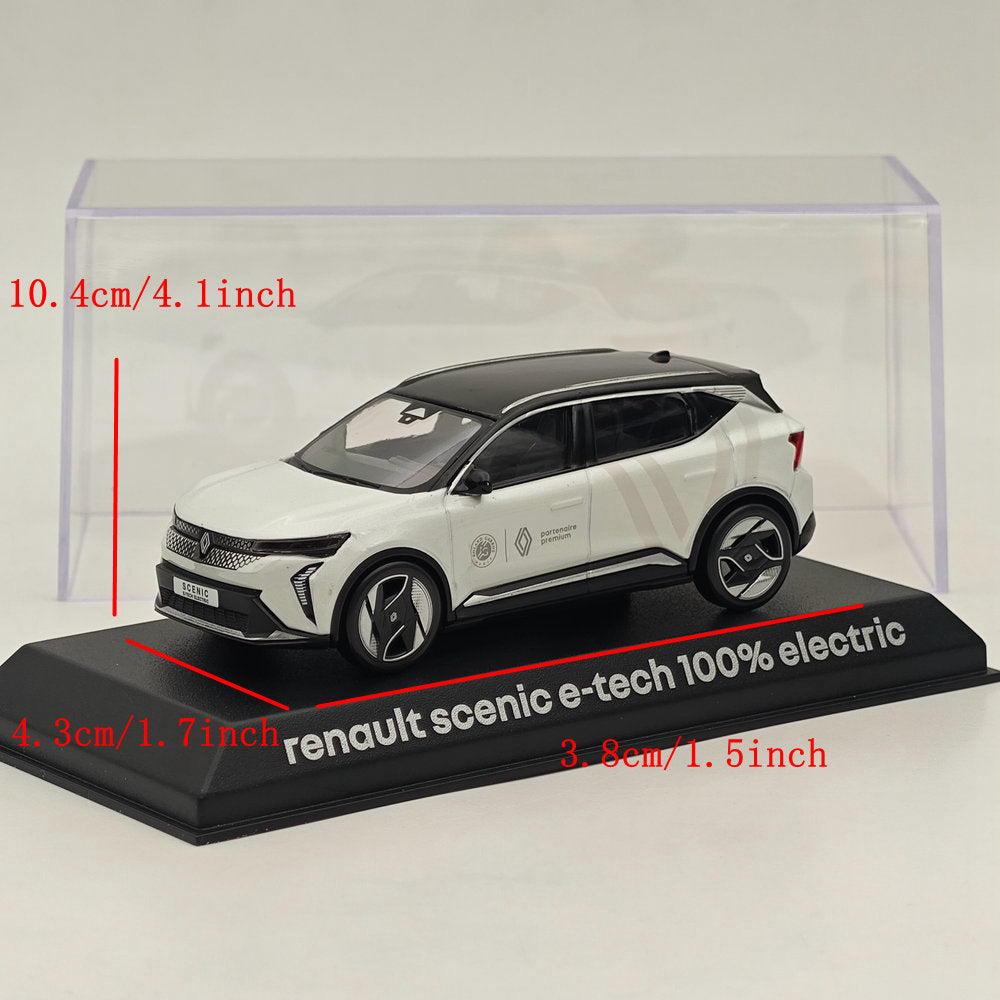 Modèle moulé sous pression premium Norev Renault Scenic E-Tech 100 % électrique Partenaire 1/43