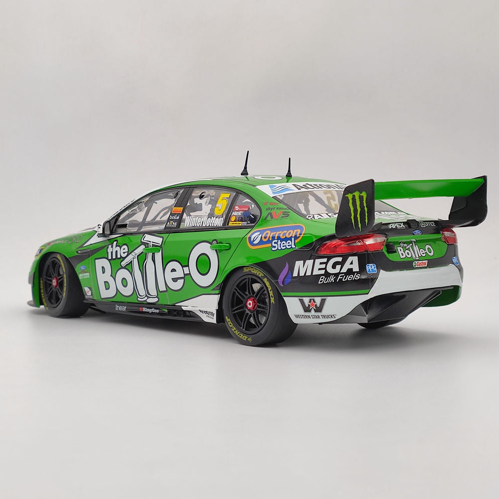 1/18 Apex Ford The Bottle-O Racing Team #5 Mark Winterbottom 2017 AD81422 Modèles moulés sous pression Collection limitée