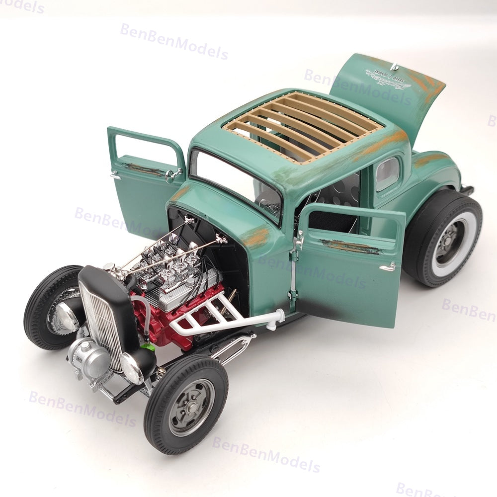 ACME 1:18 1932 FORD 5 WINDOW SOUTHERN SPEED & MARINE A1805012 Diecast Model Car