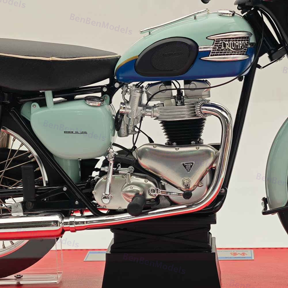 1/6 VMB TRIUMPH BONNEVILLE T120R 1959 Handmade Limited Edition Motorcycle Resin