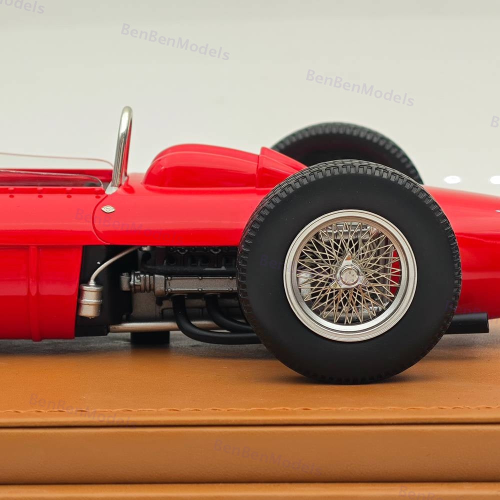 Tecno 1/18 Ferrari 156 F1 1962 German GP Driver Lorenzo Bandini #4 TM18-308B