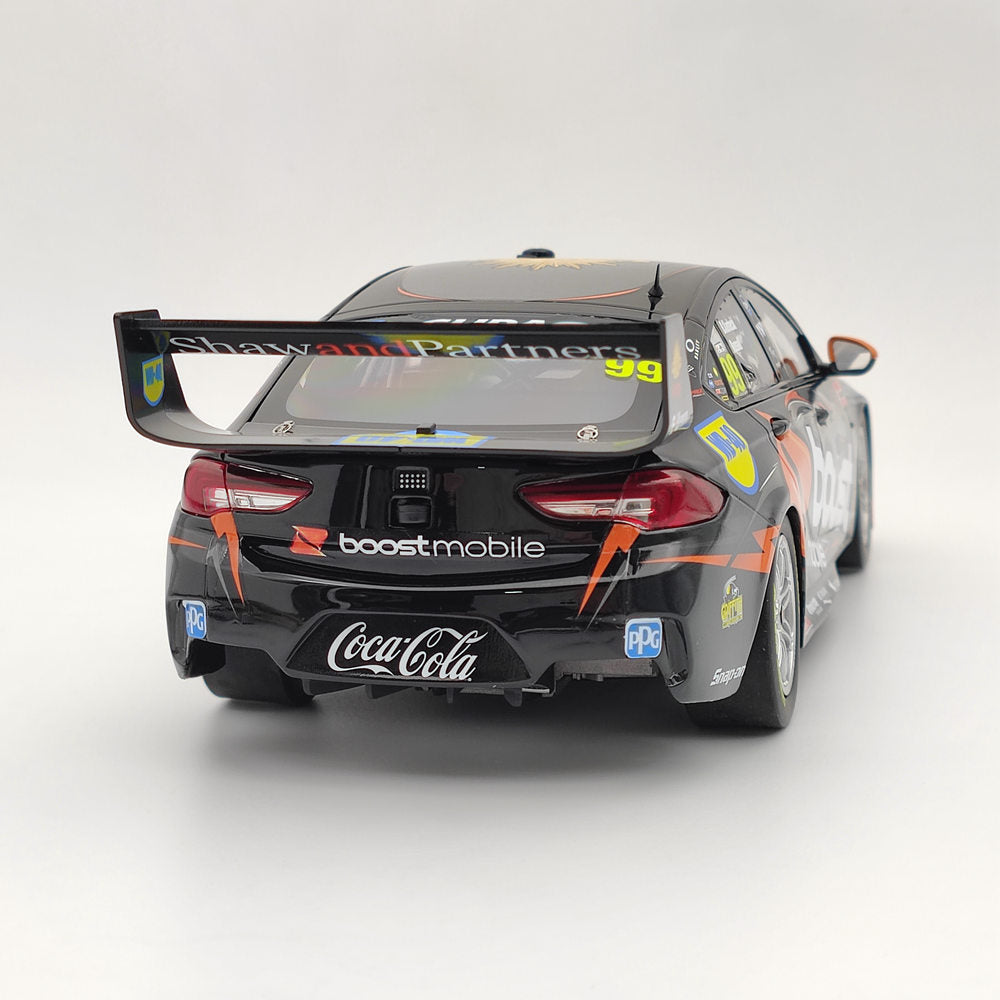 1/18 Authentique Erebus Boost Mobile Racing #99 ZB Commodore 2021 Résine Voiture Jouets Cadeau