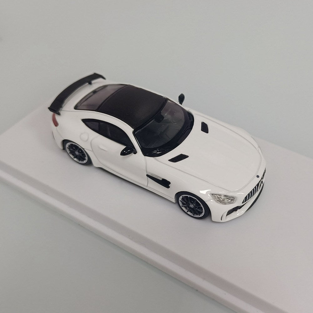 MJ 1/64 Mercedes Benz AMG GTR Double Door Diecast Car Models Collection Cadeaux Édition Limitée