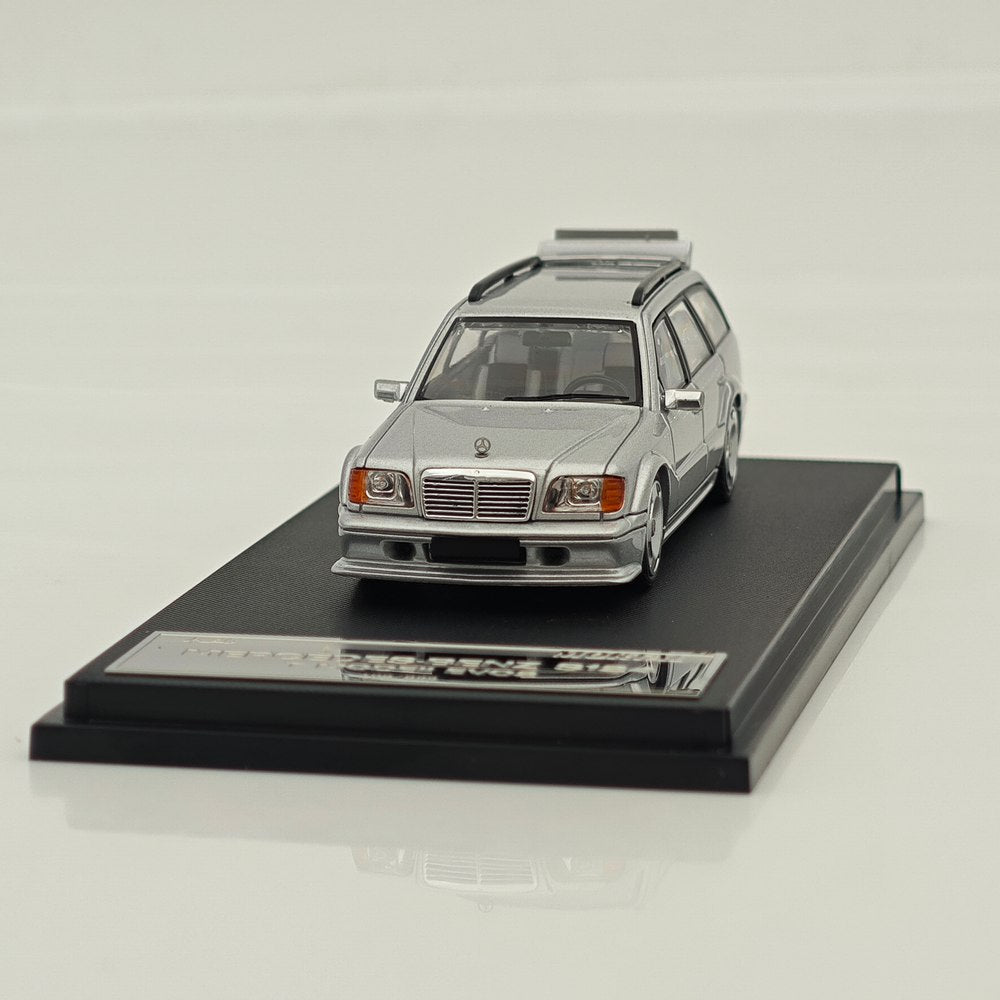 Mortal 1:64 Mercedes-Benz S124 T MODEII EVO2 Wagon Taxi Diecast Toys Car Models Collection Gifts