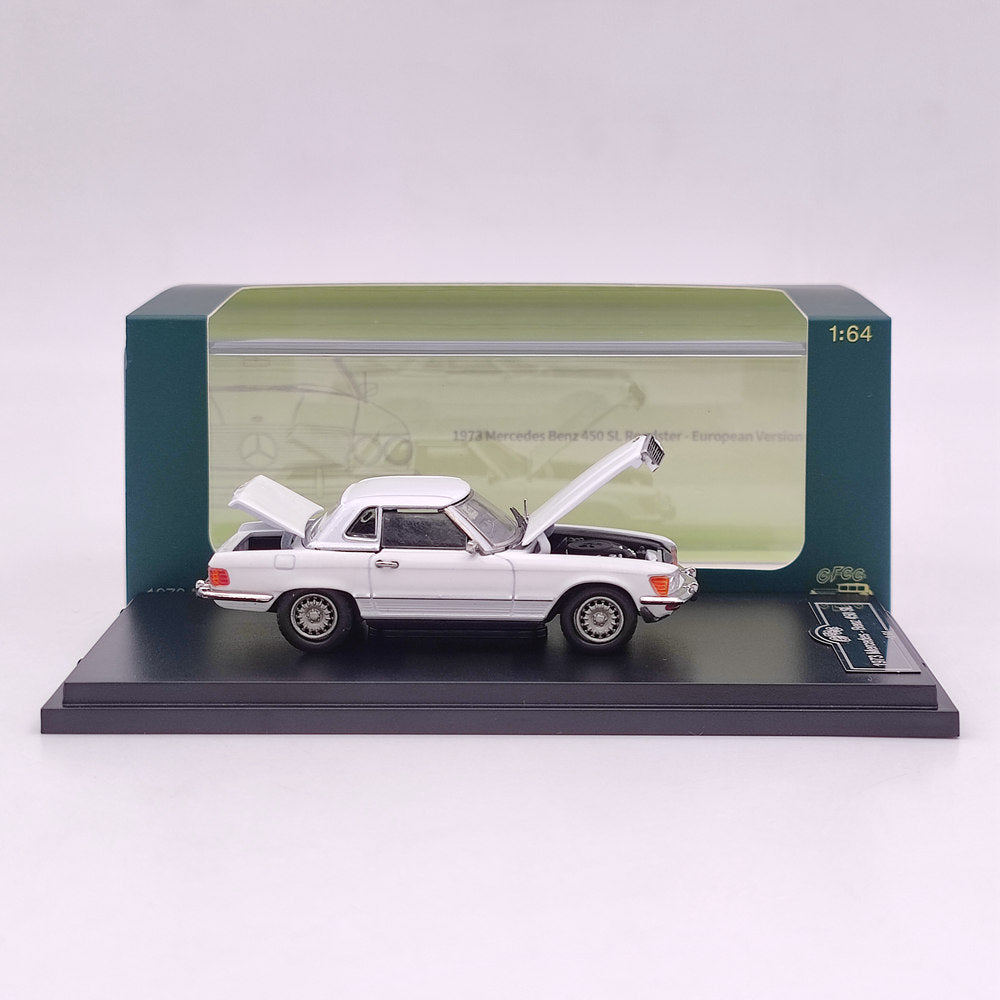 GFCC 1:64 Mercedes-Benz 450 SL Roadster Version européenne/américaine 1973 Jouets moulés sous pression Modèles de voitures Collection limitée Cadeaux