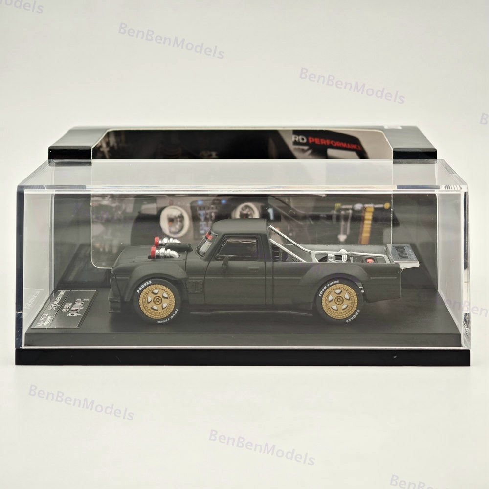 1:64 SW Ford F-150 Performance Hoonigan 1977 Black Diecast Model Car Collection
