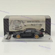 1:64 SW M4 G82 Widebody KIT APAxpo All Carbon Black Diecast Model Car Collection